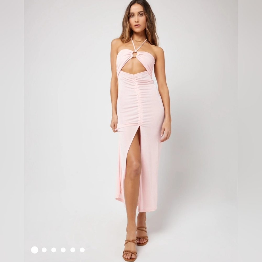 L*Space Stina Dress Rose Quartz Size Small